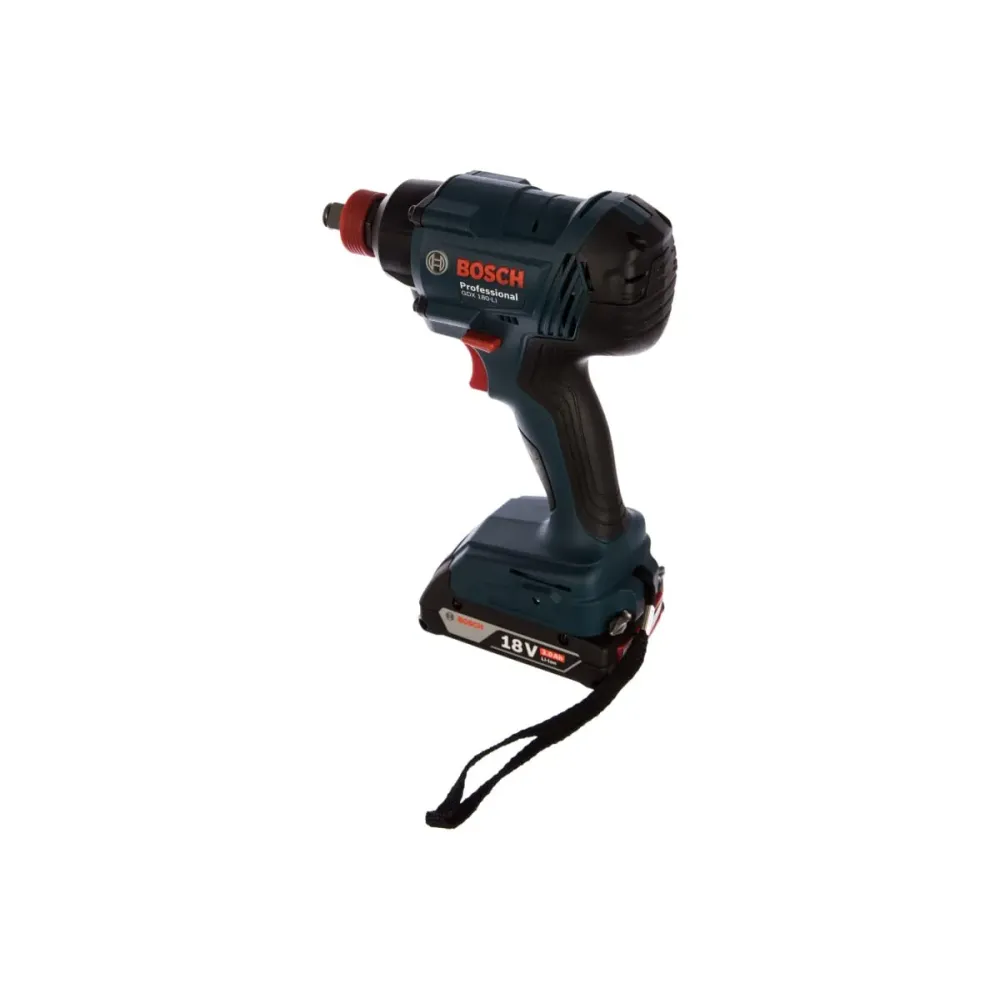 Bosch GDX 180-LI Professional аккумуляторный гайковерт (2 x 2 Ач, ЗУ), 06019G5223