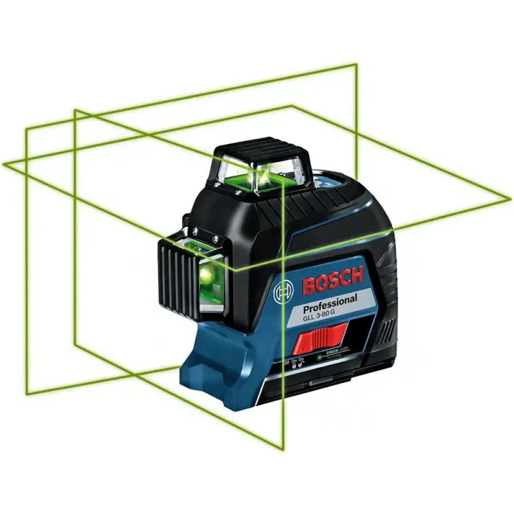 Bosch GLL 3-80 G Professional лазерный уровень, 0601063Y00