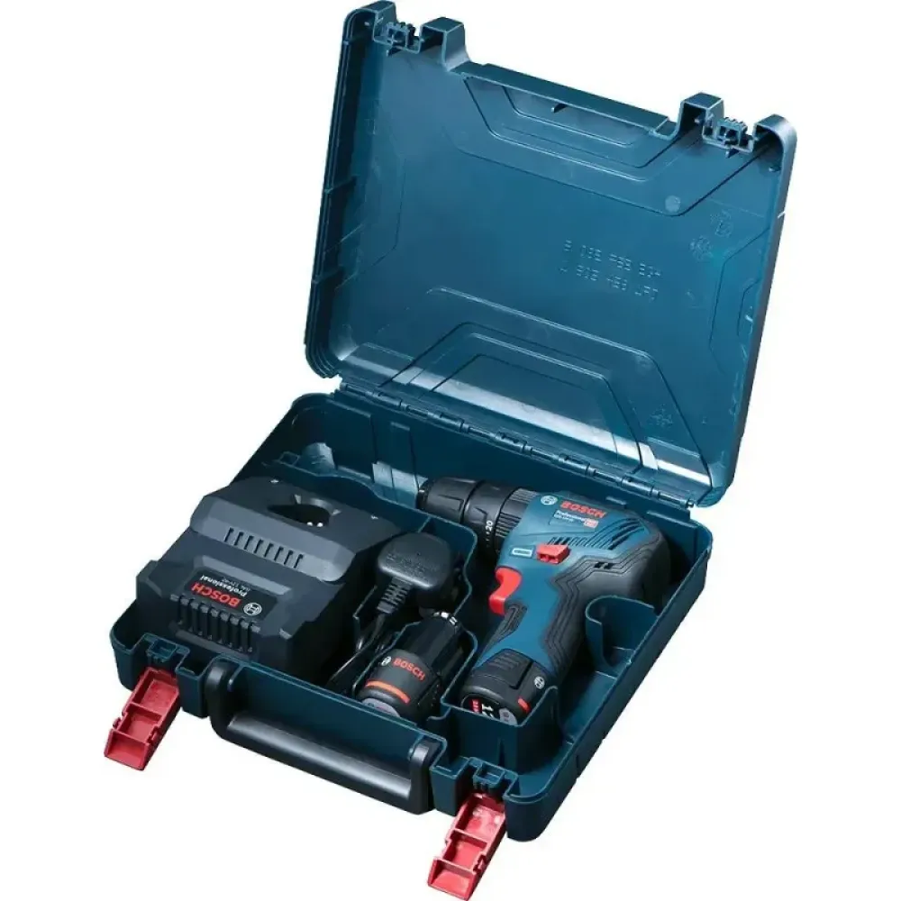 Bosch GSB 12V-30 Professional шуруповерт аккумуляторный ударный (2 x 2 Ач, ЗУ), 06019G9100