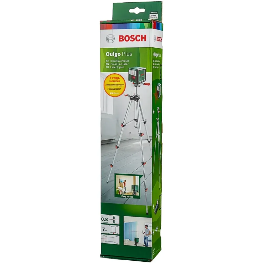 Bosch Quigo Plus лазерный нивелир, 0603663600