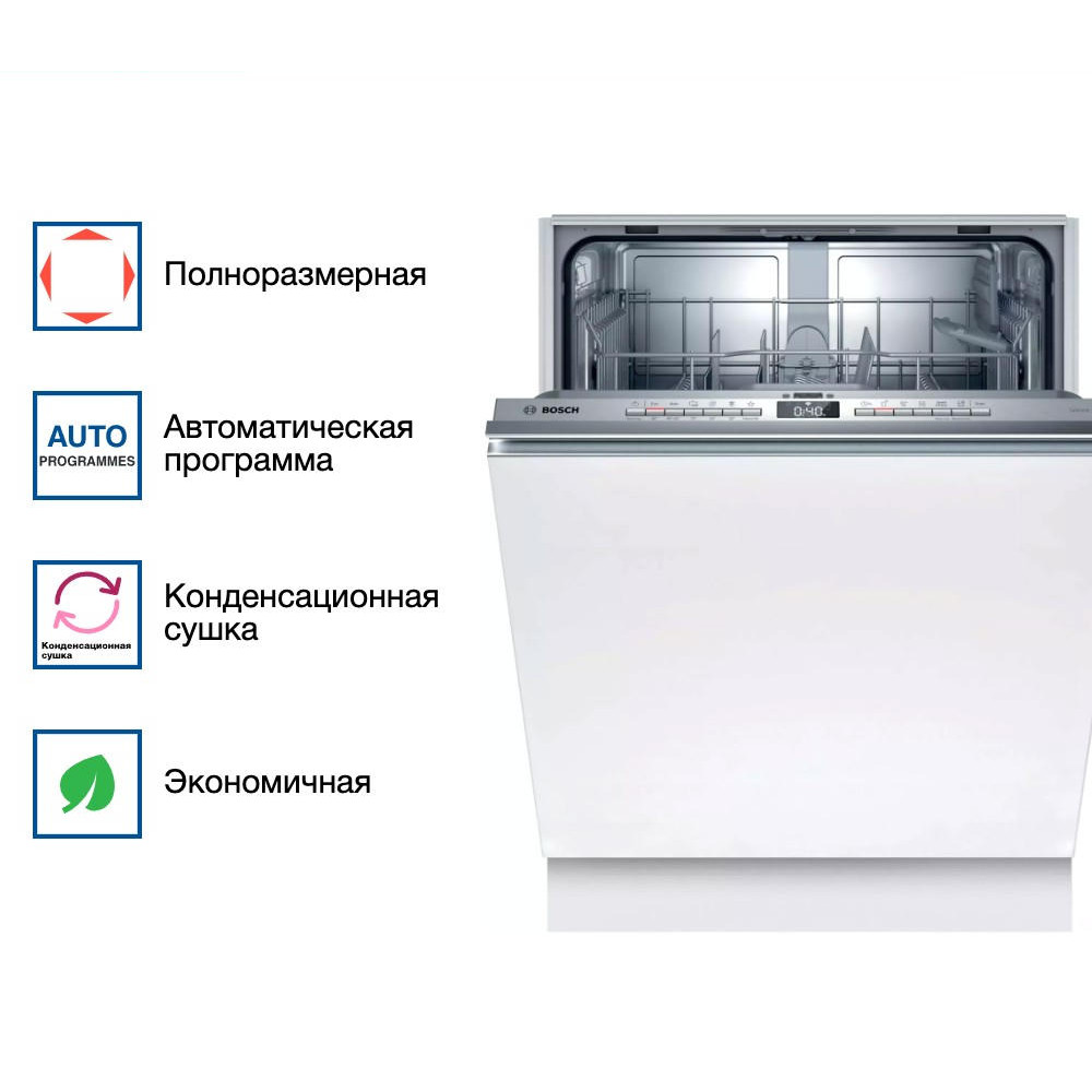Встраиваемая посудомоечная машина Bosch SMV4ITX11E