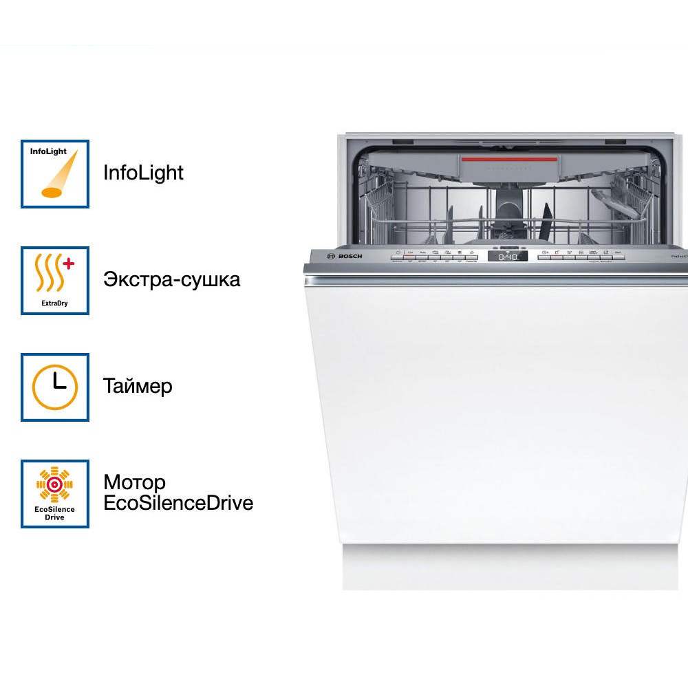 Встраиваемая посудомоечная машина Bosch SMV6ZCX00E